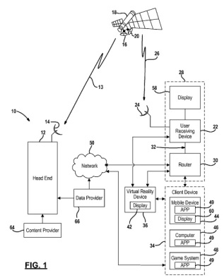 DirecTV patent app fig 1